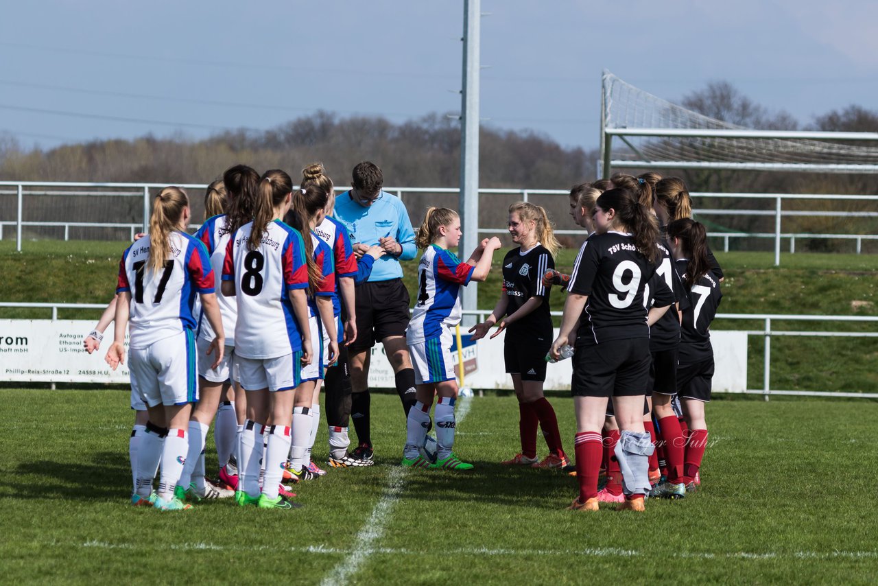 Bild 375 - wBJ SV Henstedt Ulzburg - TSV Schnberg : Ergebnis: 5:2